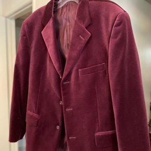 Velvety men’s Alfani blazer